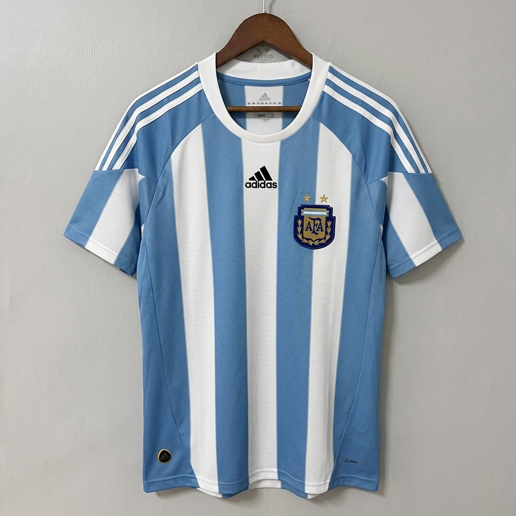 Argentina 2010 World Cup Home Retro Jersey