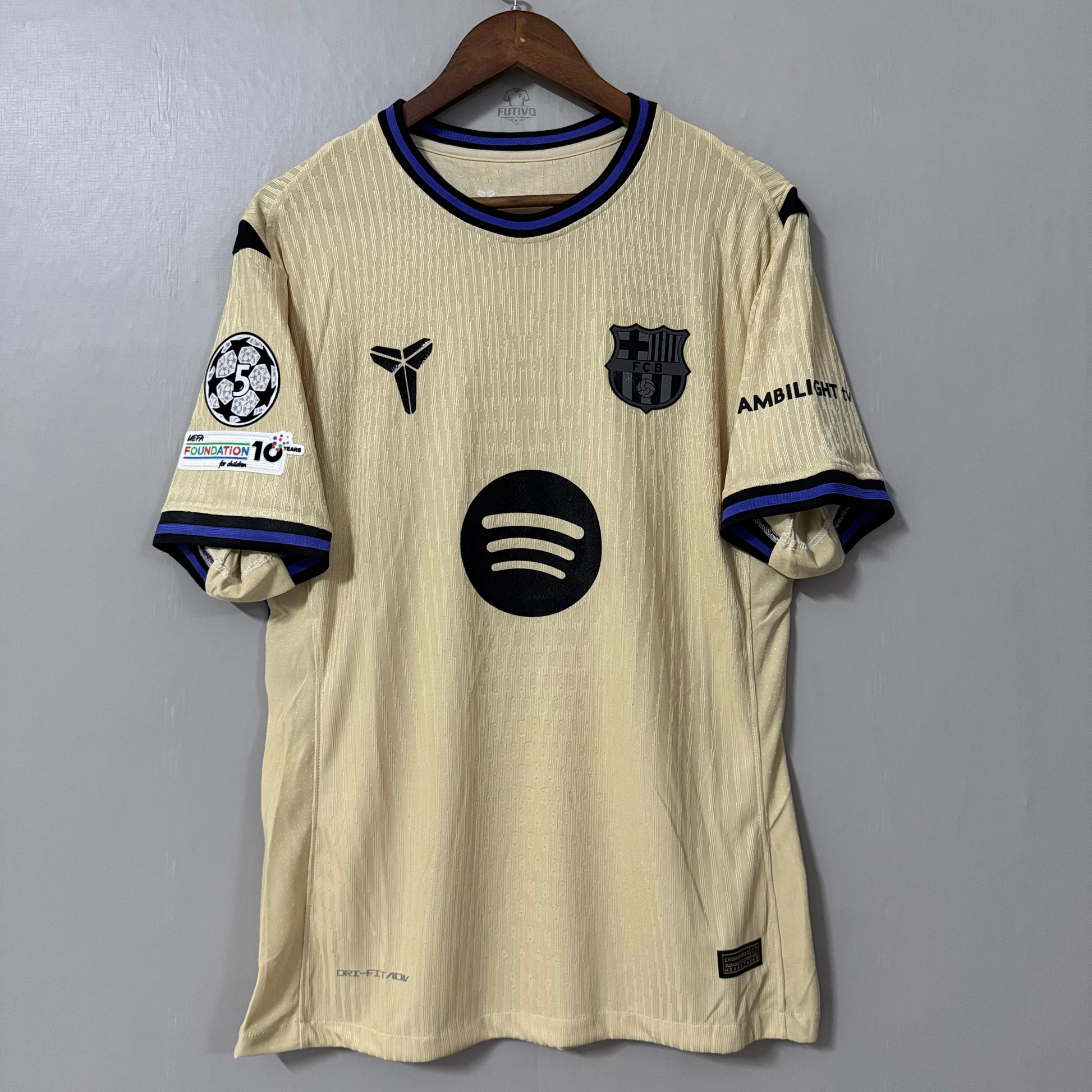 Barcelona 2025/26 Away Jersey – Player Edition