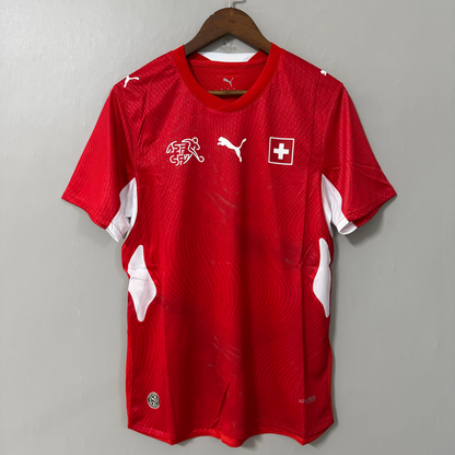 Switzerland 2026 World Cup Home Jersey – Player Edition