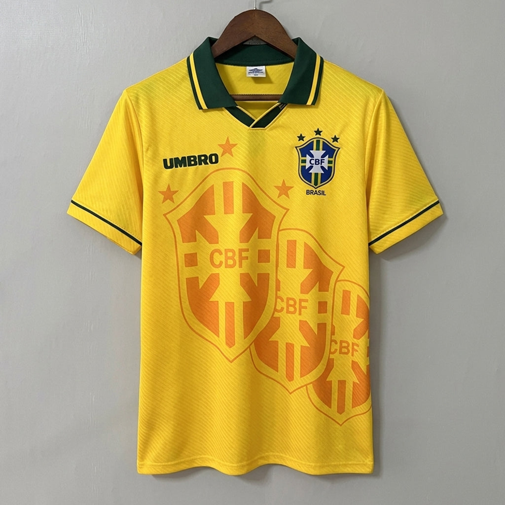 Brazil 1994 World Cup Home Retro Jersey