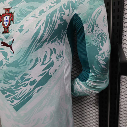 Portugal 2026 World Cup Away Long-Sleeve Jersey – Player Edition