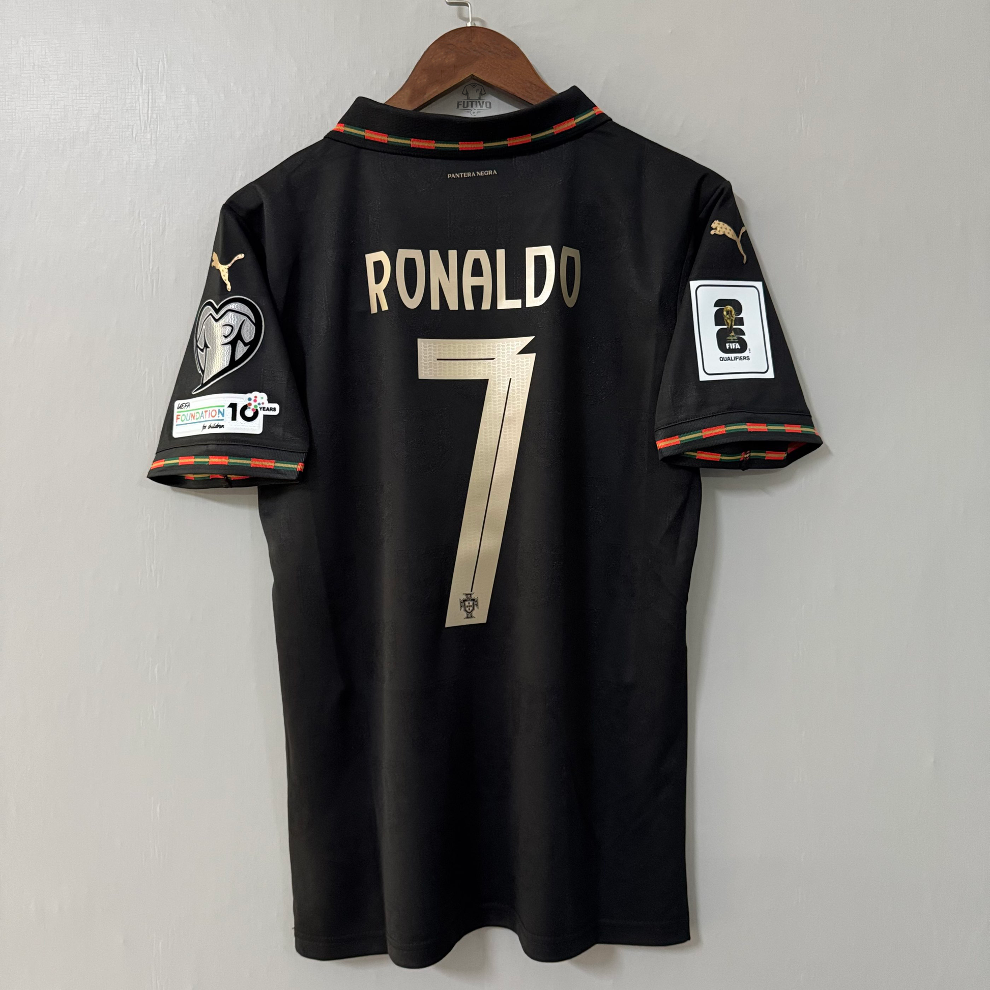 Portugal 2025/26 Eusébio Special Edition Jersey – Player Edition