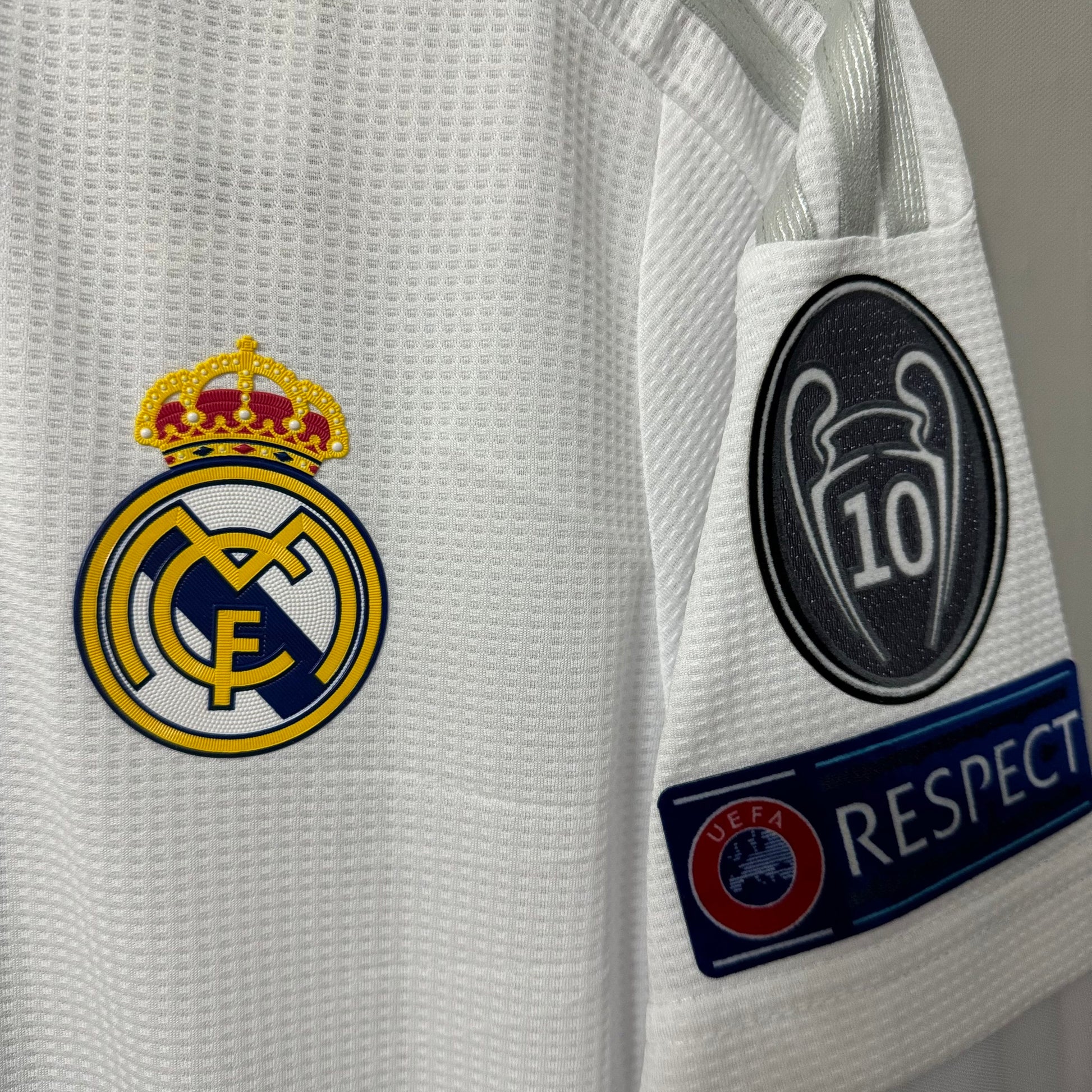 Real Madrid 2015/16 Home (UCL Final) Long-Sleeve Retro Jersey