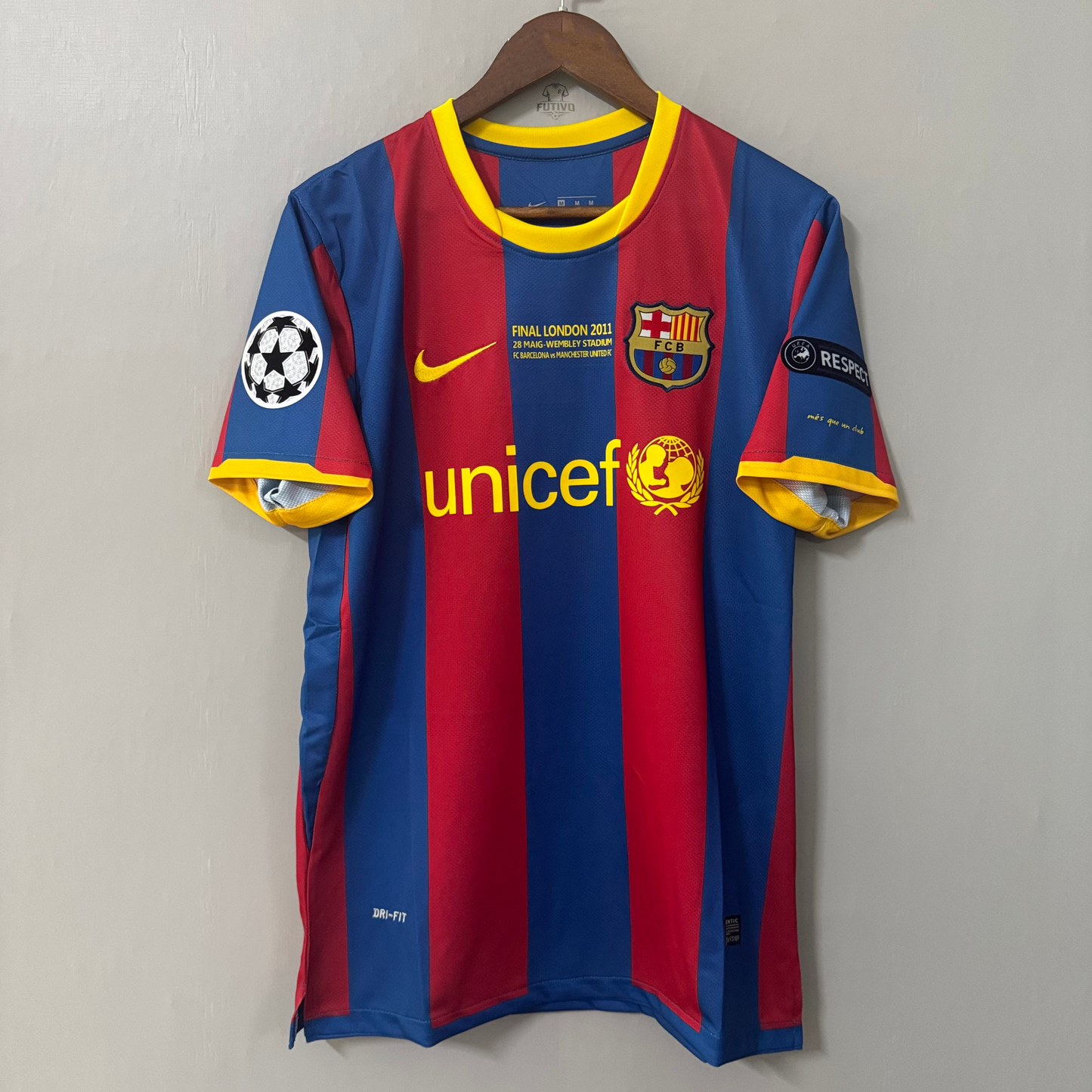 Barcelona 2010/11 Home (UCL Final) Retro Jersey