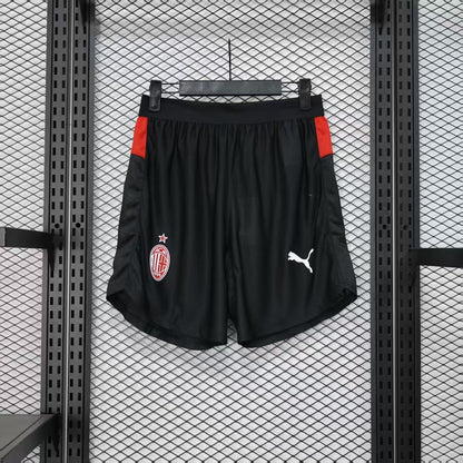 AC Milan 2025/26 Home Shorts – Player Edition