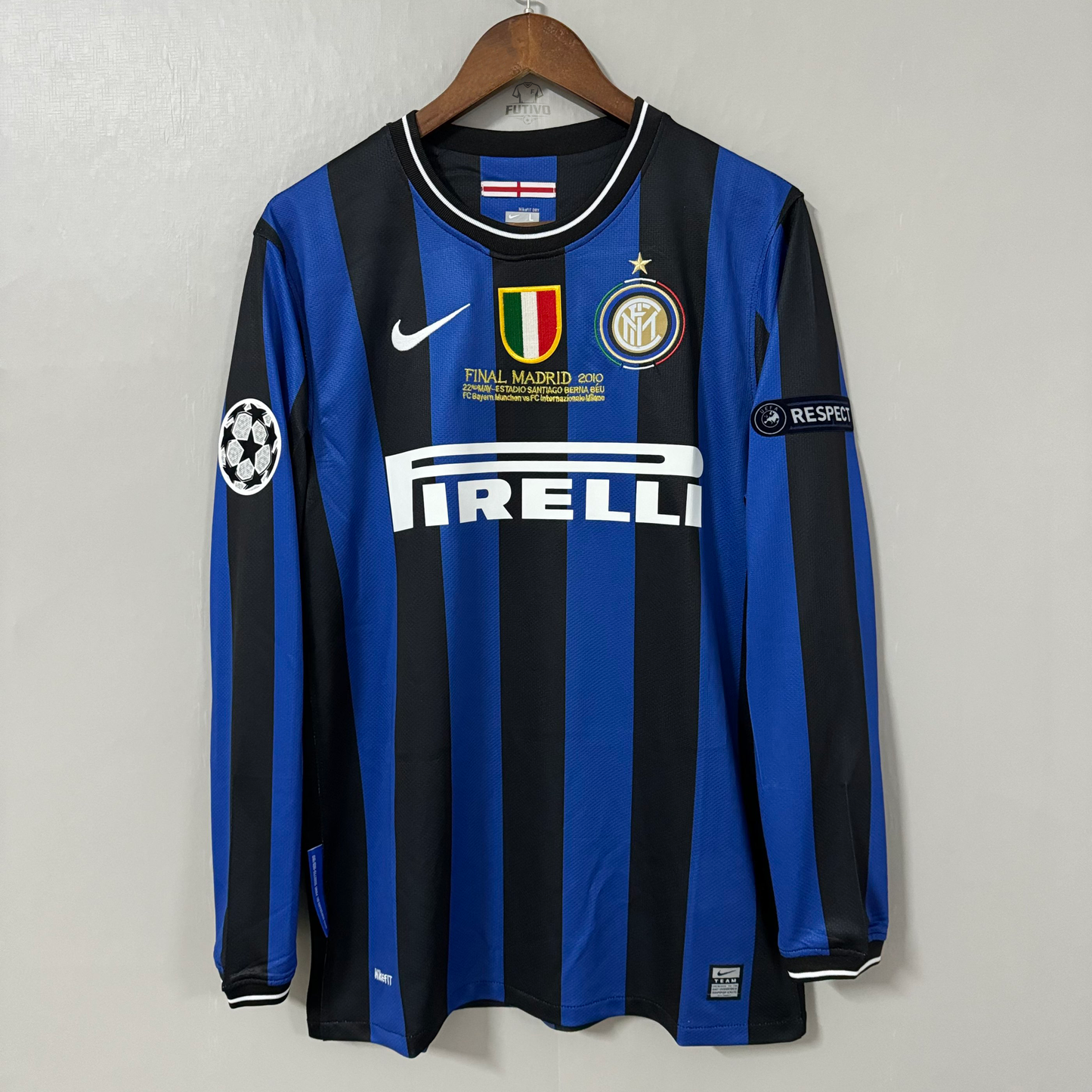 Inter Milan 2009/10 Home (UCL Final) Retro Jersey