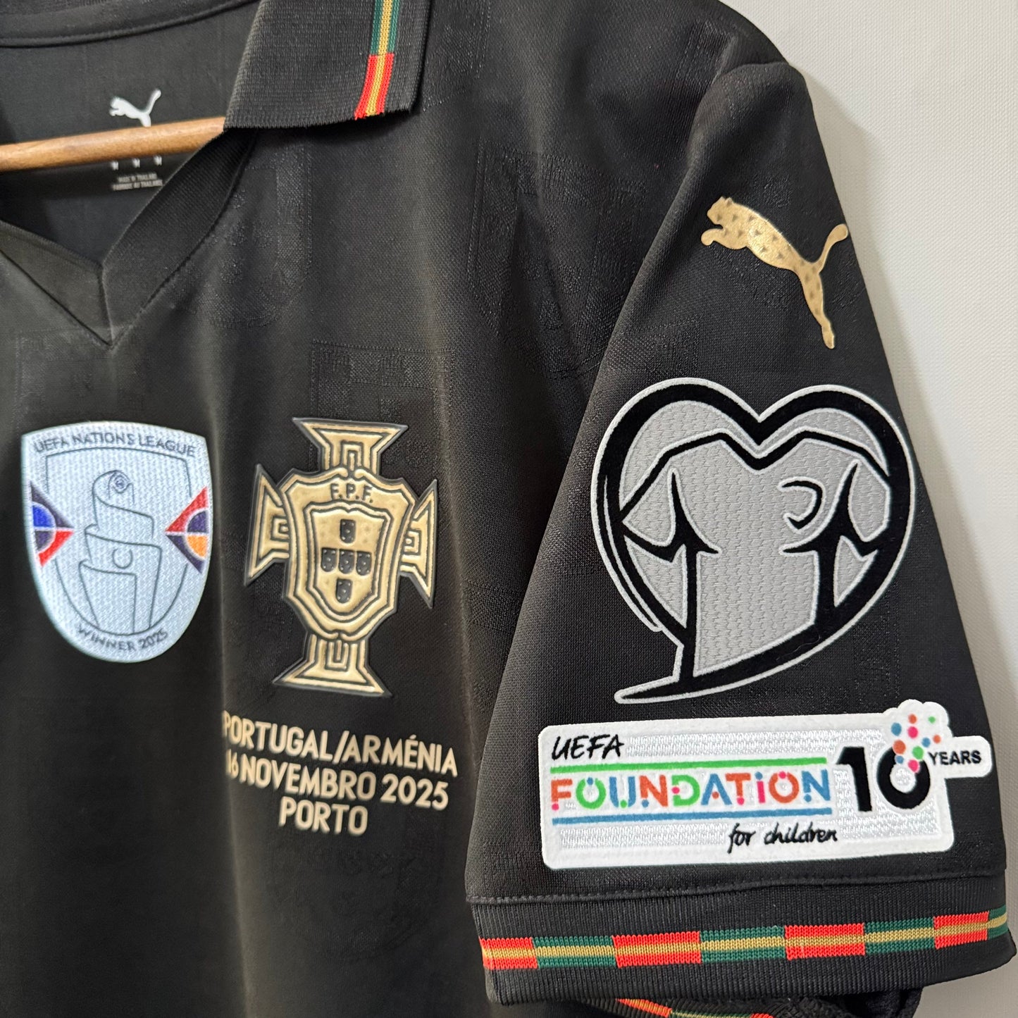 Portugal 2025/26 Eusébio Special Edition Jersey – Player Edition