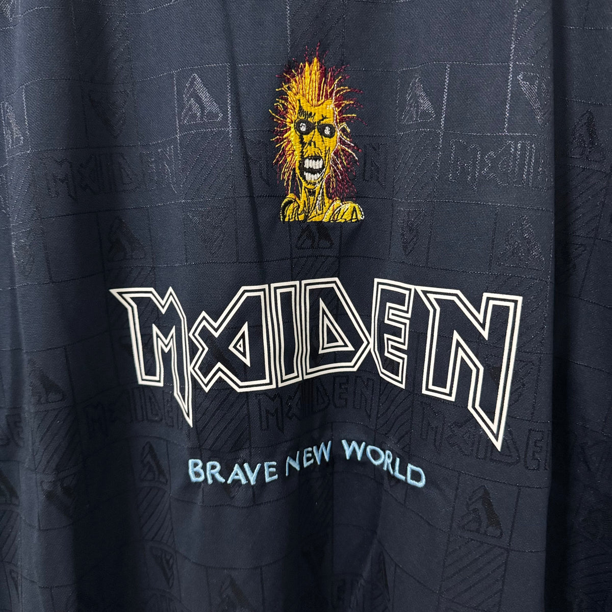 West Ham United x Iron Maiden 1999 Home Retro Jersey