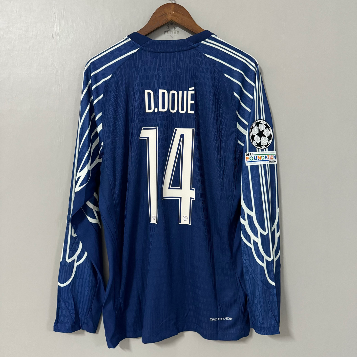 Paris Saint-Germain 2024/25 Away (Third Kit) Long-Sleeve Jersey – Player Edition