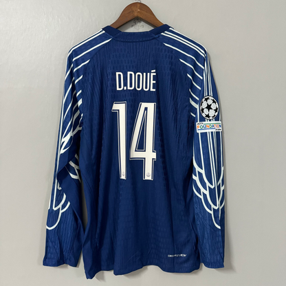 Paris Saint-Germain 2024/25 Away (Third Kit) Long-Sleeve Jersey – Player Edition