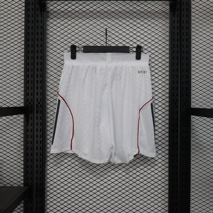 Bayern Munich 2025/26 Away White Shorts – Player Edition