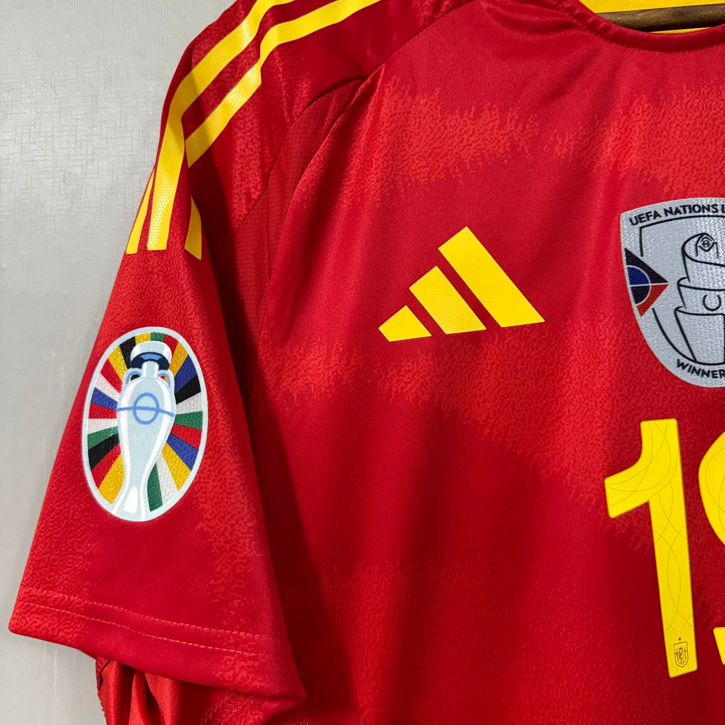 Spain 2024 Home Jersey – Player Edition