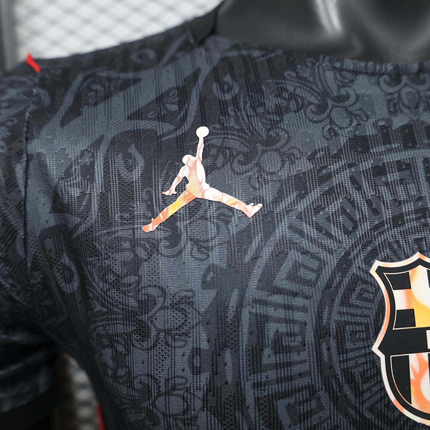 Barcelona 2025/26 Fan-Made Special Black Jersey – Player Edition