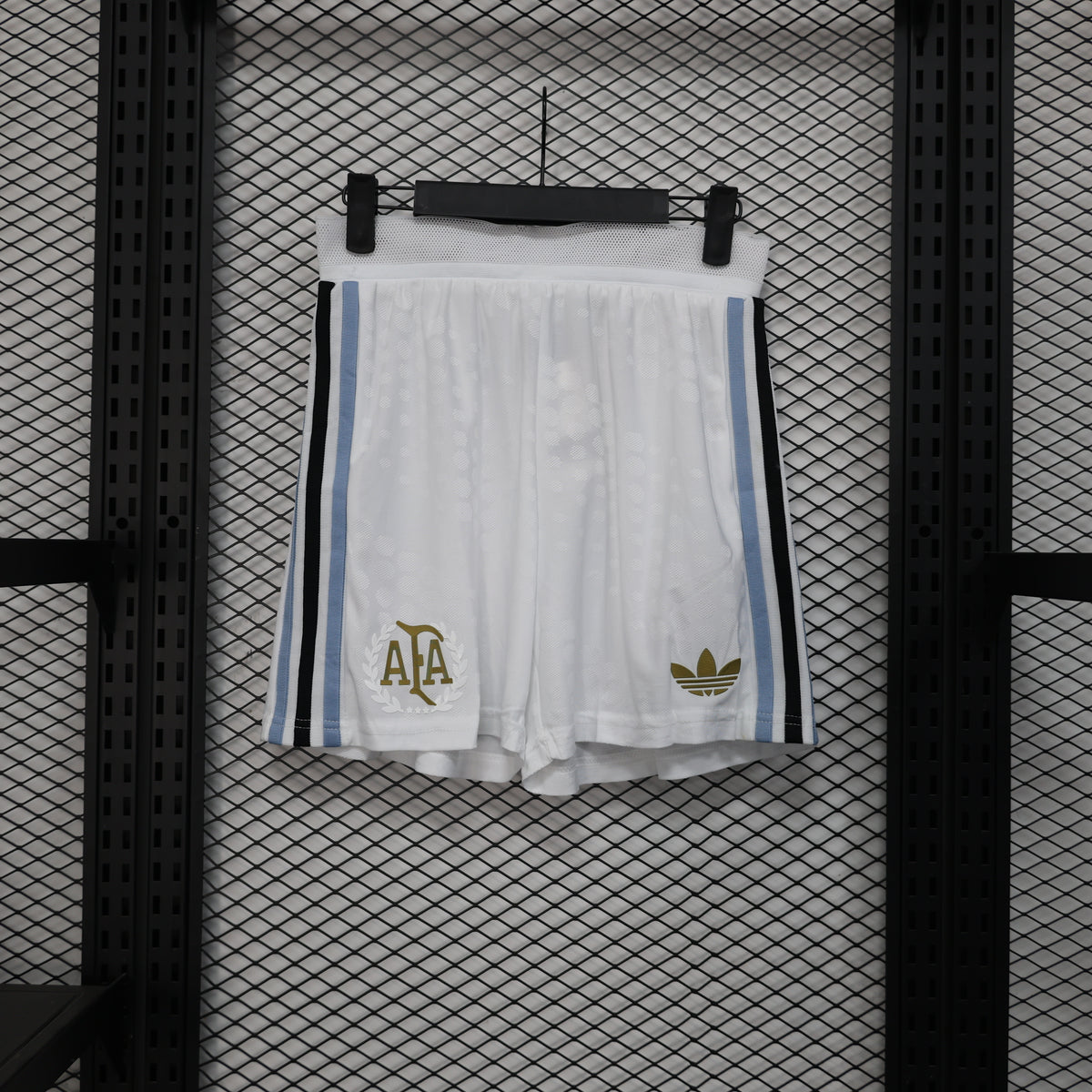 Argentina 50th Anniversary 2024/25 White Shorts – Player Edition