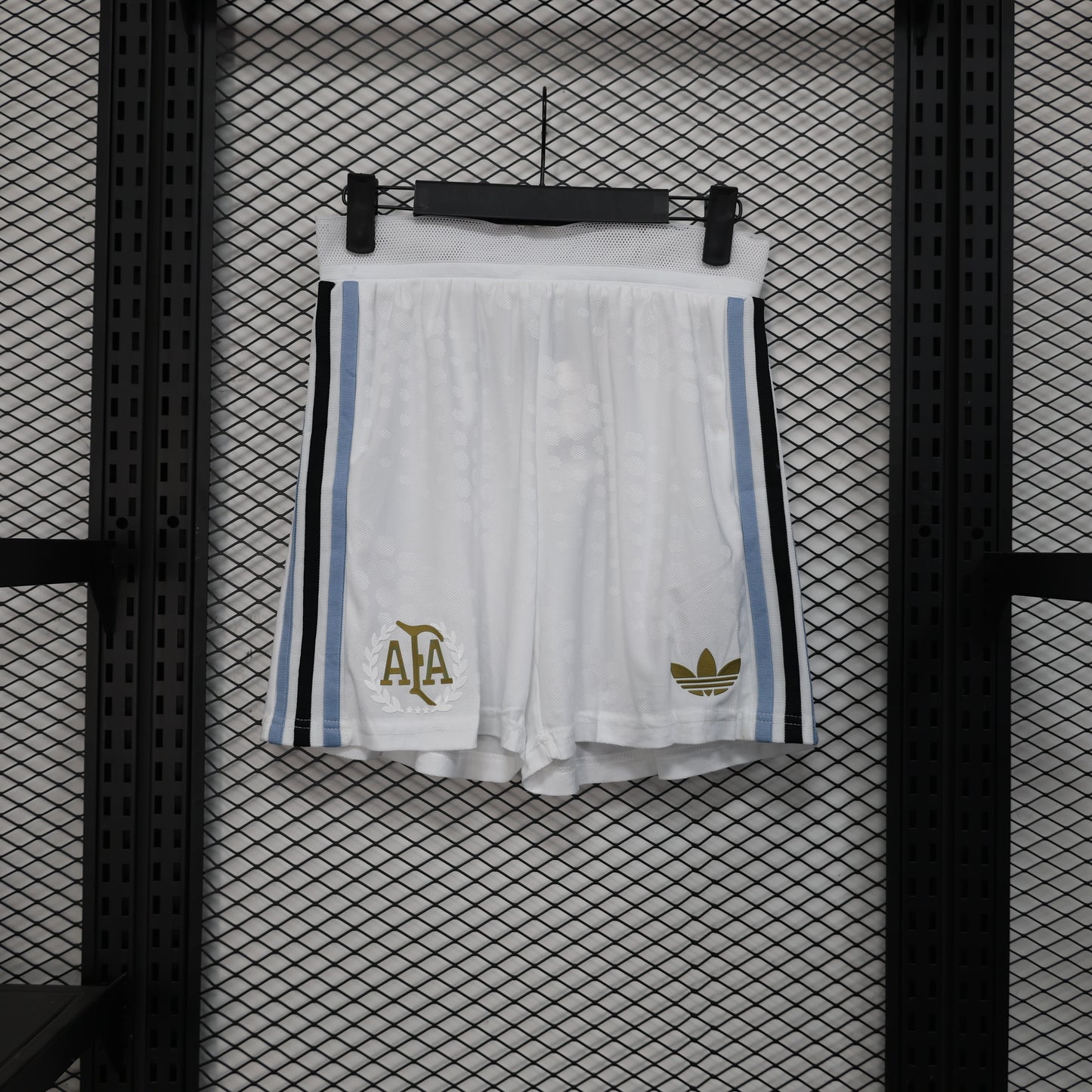 Argentina 50th Anniversary 2024/25 White Shorts – Player Edition