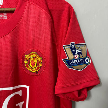 Manchester United 2007/08 Home (League) Retro Jersey