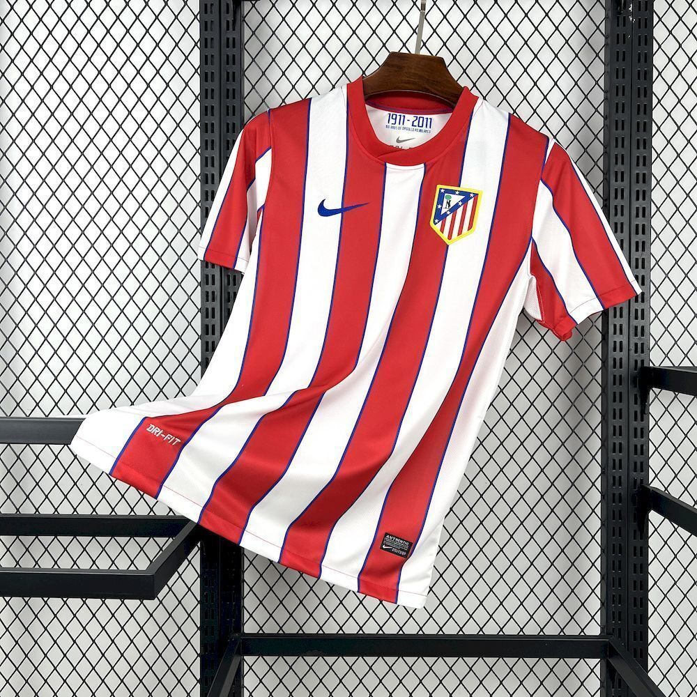 Atletico Madrid 2011/12 Home Retro Jersey
