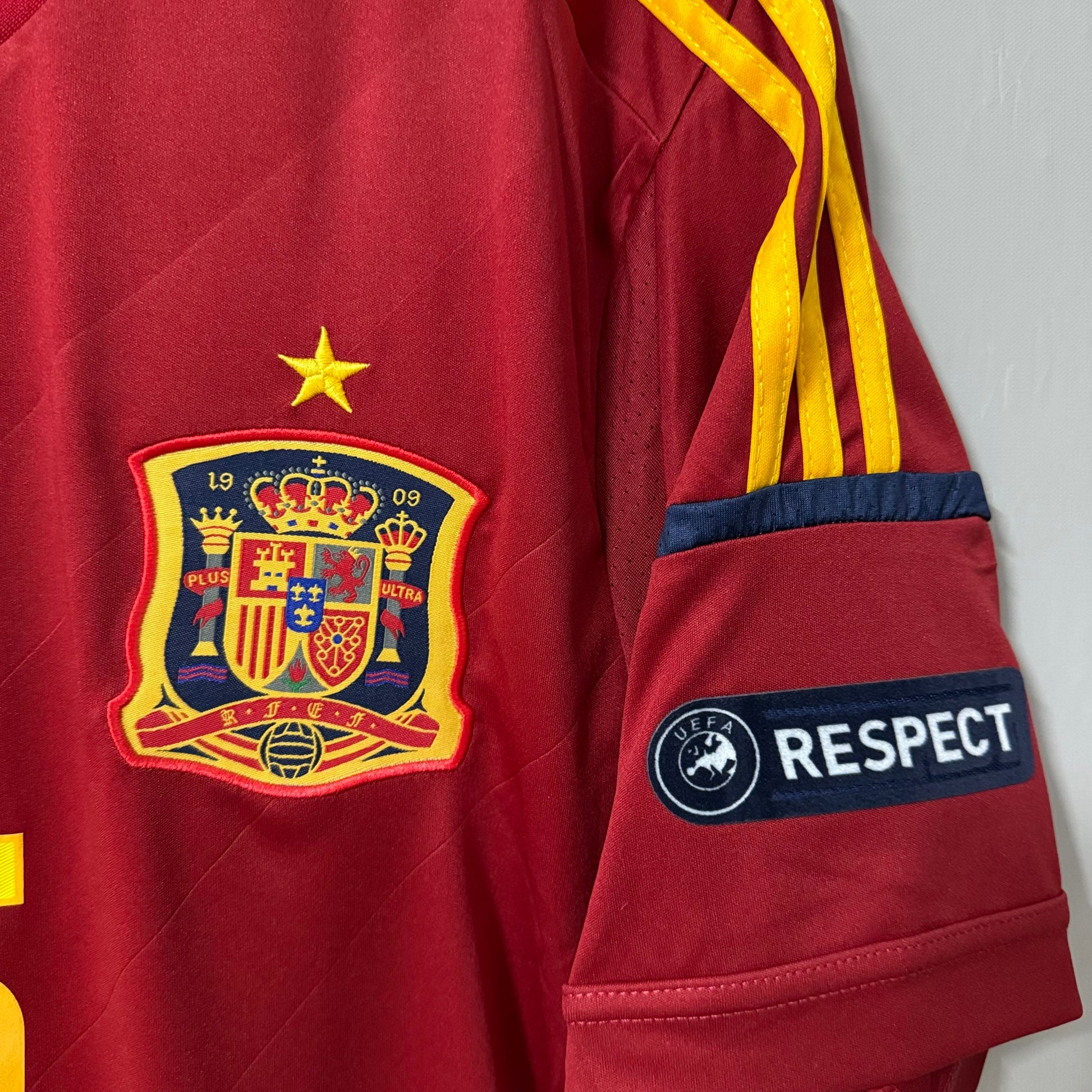 Spain 2012 Home Retro Jersey
