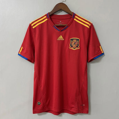Spain 2010 World Cup Home Retro Jersey