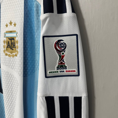 Argentina 2026 World Cup Home Long-Sleeve Jersey – Player Edition