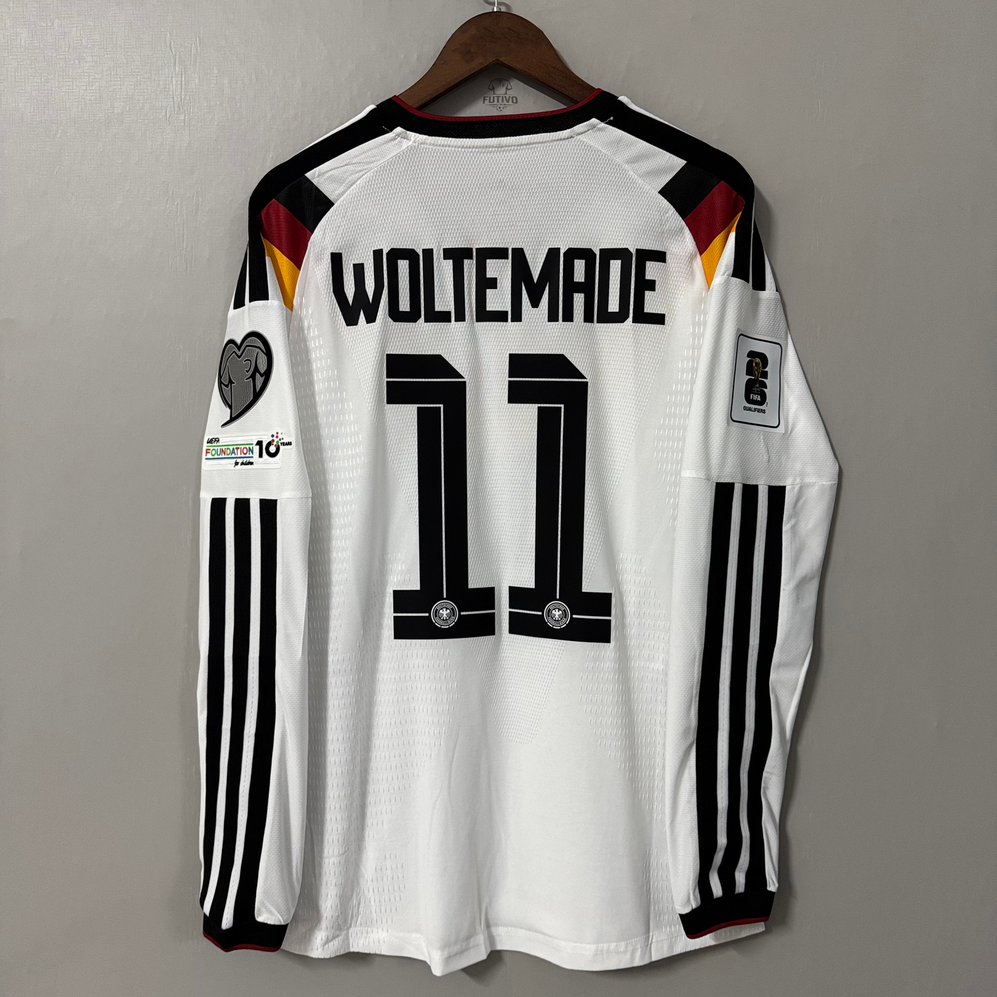 Germany 2026 World Cup Home Long-Sleeve Jersey – Player Edition