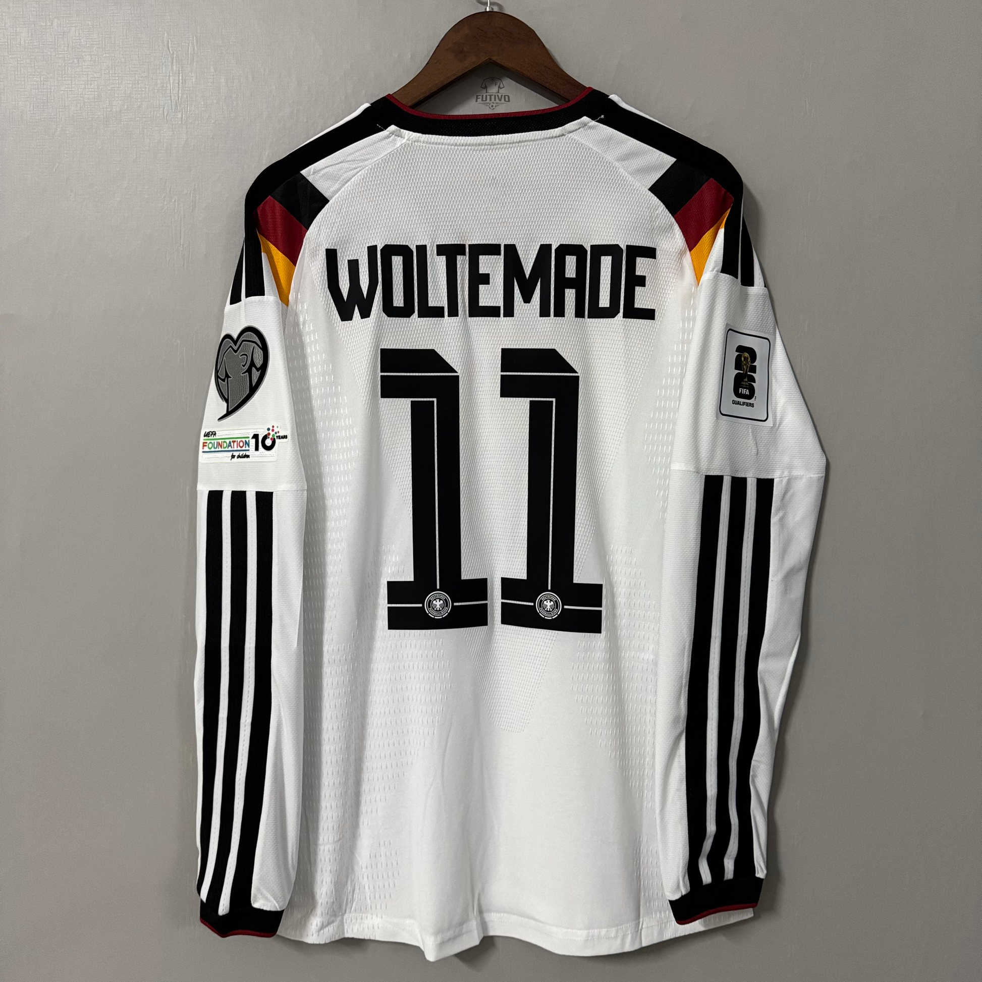 Germany 2026 World Cup Home Long-Sleeve Jersey – Player Edition