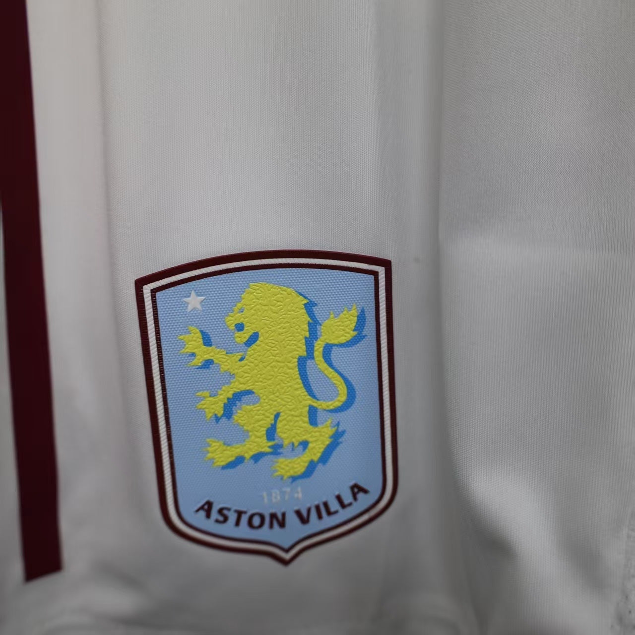 Aston Villa 2025/26 Home Shorts – Player Edition
