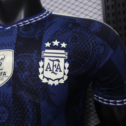 Argentina 2026 WC Dark Blue Special Jersey – Player Edition