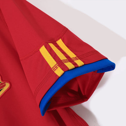 Spain 2010 World Cup Home Retro Jersey