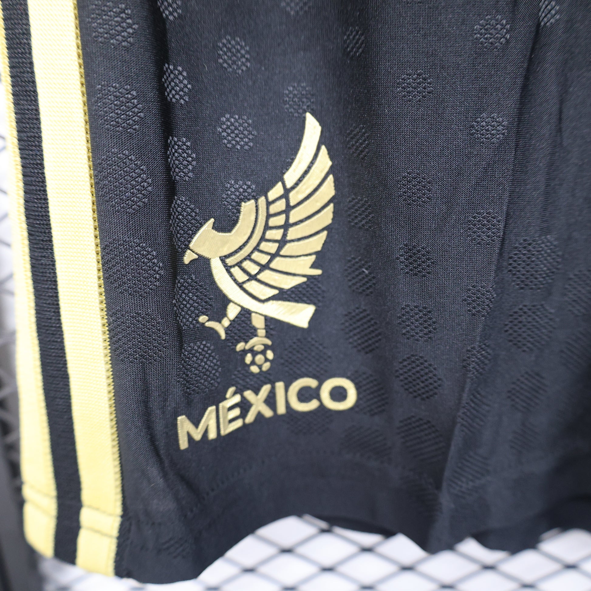 Mexico Golden Cup 2025 Black Shorts – Player Edition