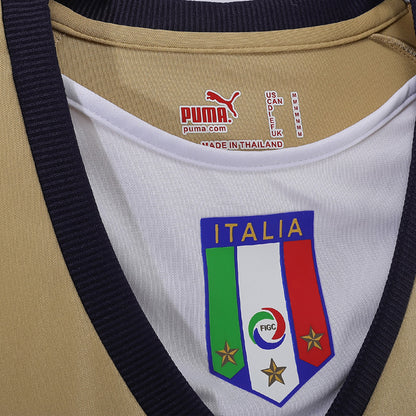 Italy 2006 World Cup Goalkeeper Retro Jersey (Home)