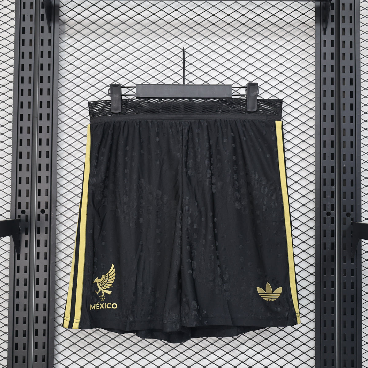 Mexico Golden Cup 2025 Black Shorts – Player Edition