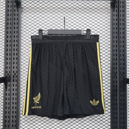 Mexico Golden Cup 2025 Black Shorts – Player Edition