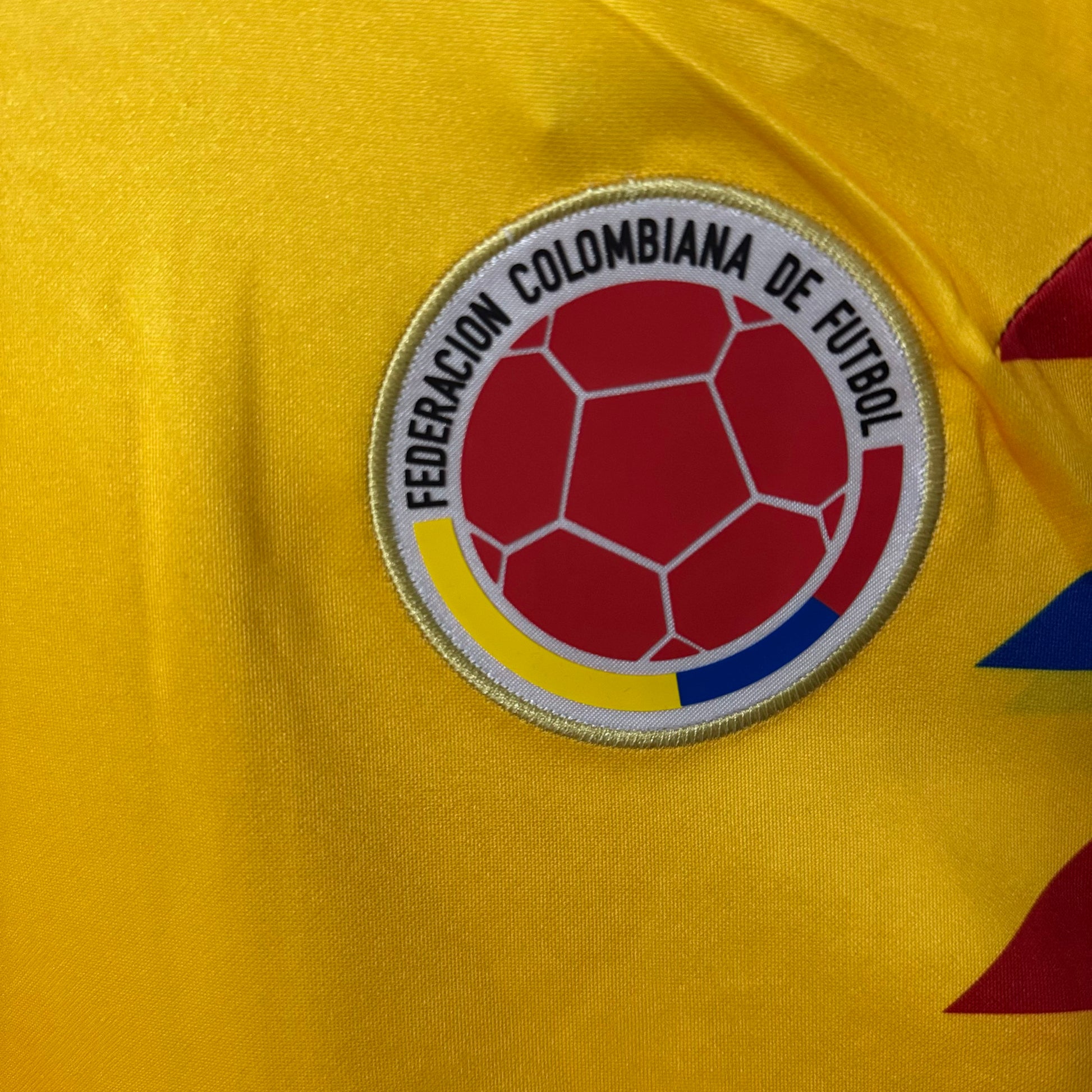 Colombia 1990 World Cup Home Retro Jersey – #10