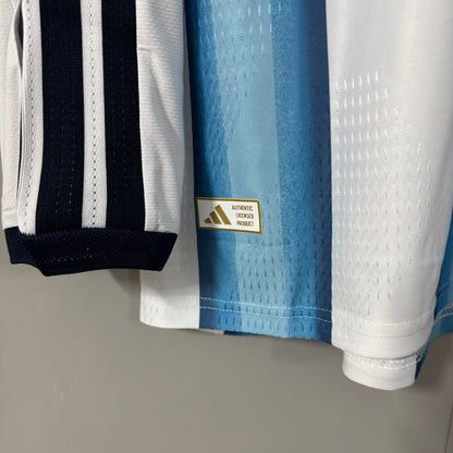Argentina 2026 World Cup Home Long-Sleeve Jersey – Player Edition