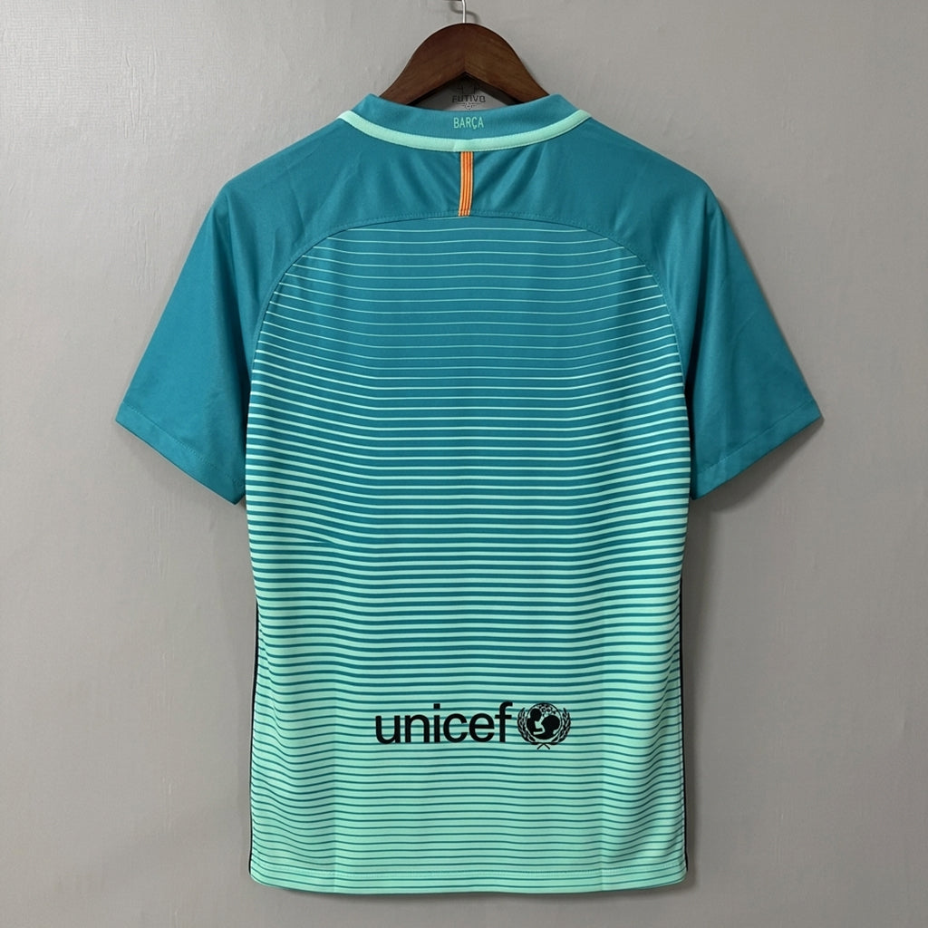 Barcelona 2016/17 Away (Third Kit) Retro Jersey