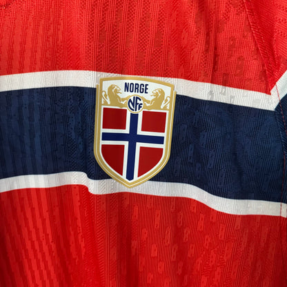 Norway 2026 World Cup Home Jersey – Player Edition