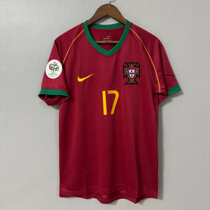 Portugal 2006 World Cup Home Retro Jersey