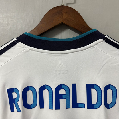 Real Madrid 2012/13 Home Long-Sleeve Retro Jersey