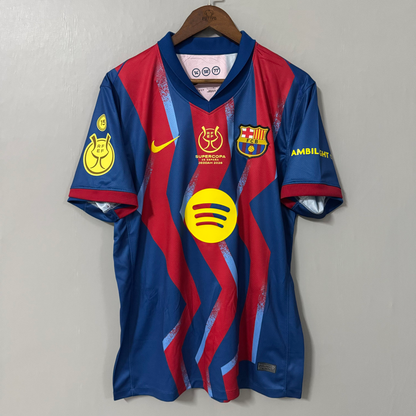 Barcelona 2025/26 Spanish Super Cup Champions Jersey