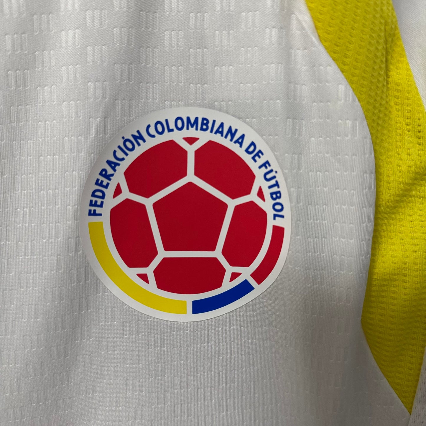 Colombia 2026 White Training Jersey – Player Edition