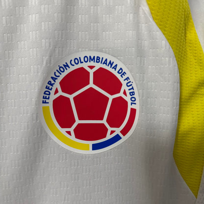 Colombia 2026 White Training Jersey – Player Edition