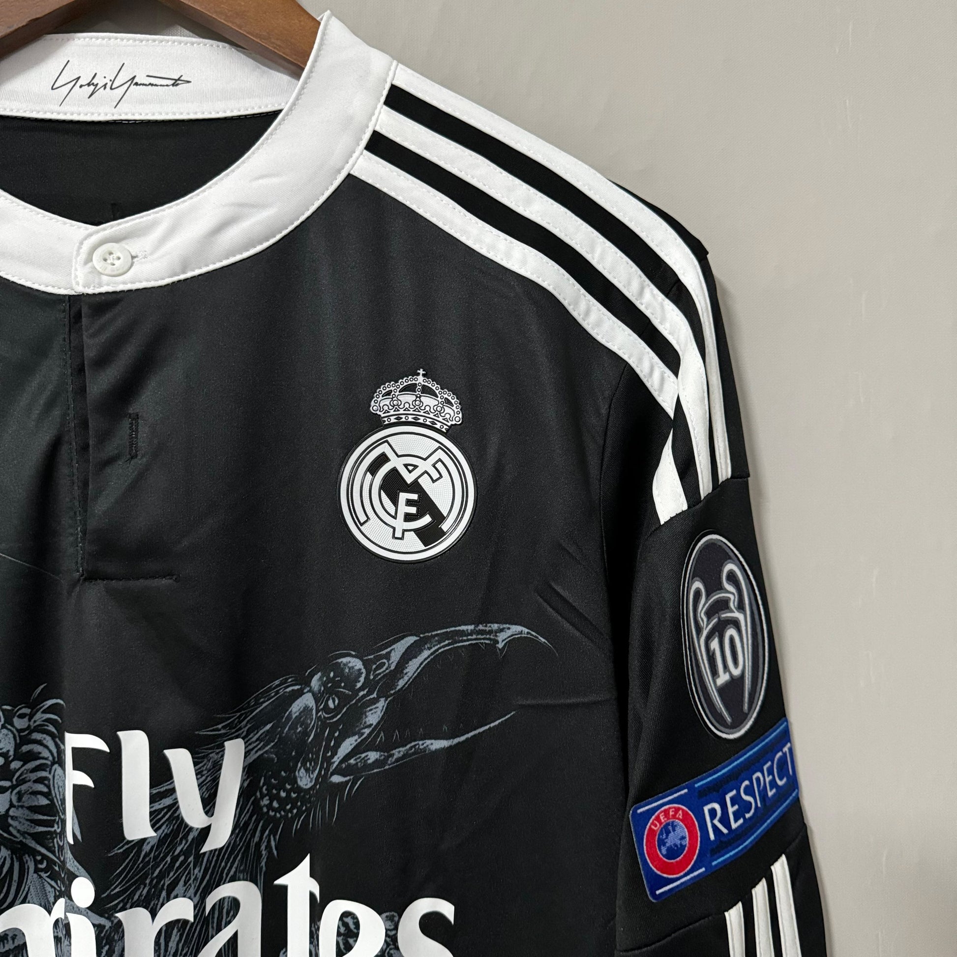 Real Madrid 2014/15 Away (Third Kit) Long-Sleeve Retro Jersey