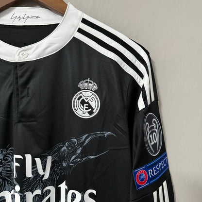 Real Madrid 2014/15 Away (Third Kit) Long-Sleeve Retro Jersey
