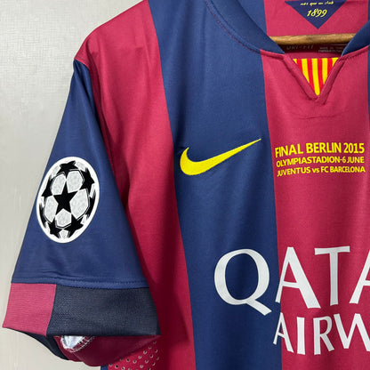 Barcelona 2014/15 Home (UCL Final) Retro Jersey
