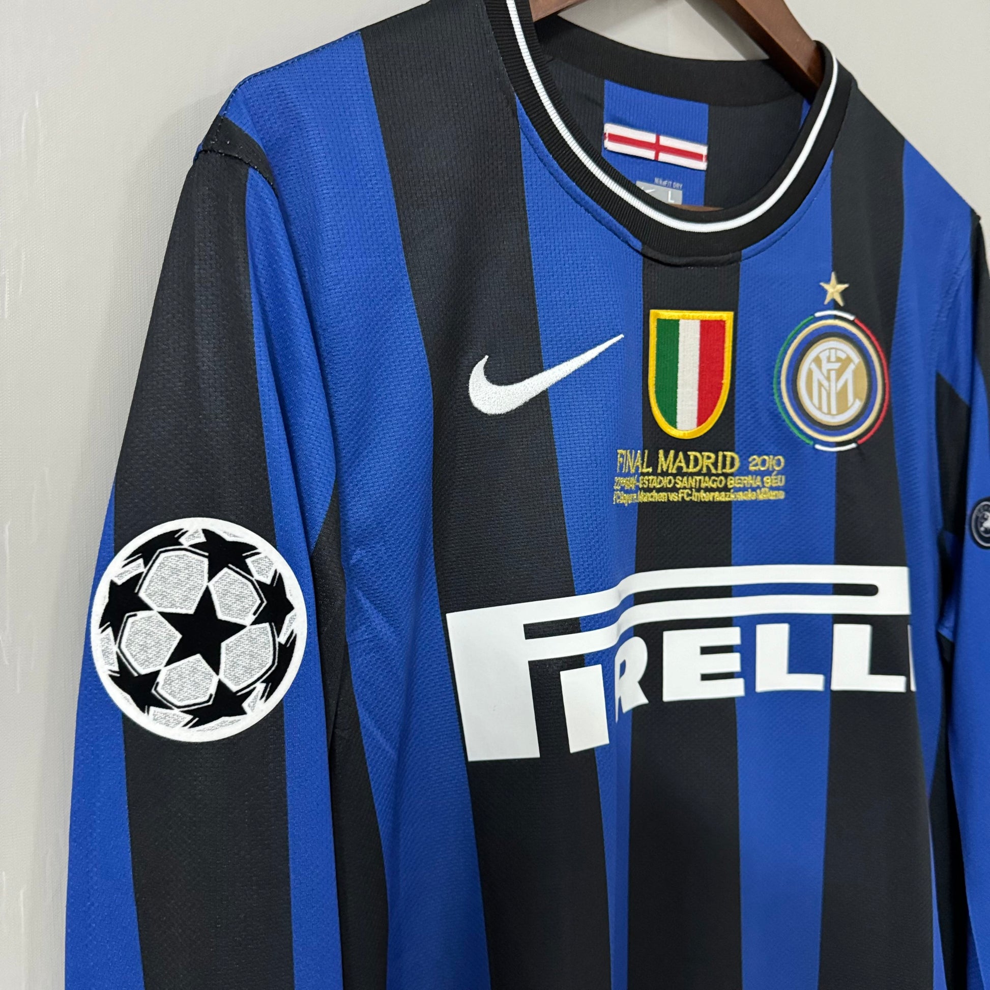 Inter Milan 2009/10 Home (UCL Final) Retro Jersey