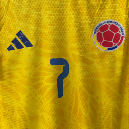 Colombia 2026 World Cup Home Jersey – Player Edition