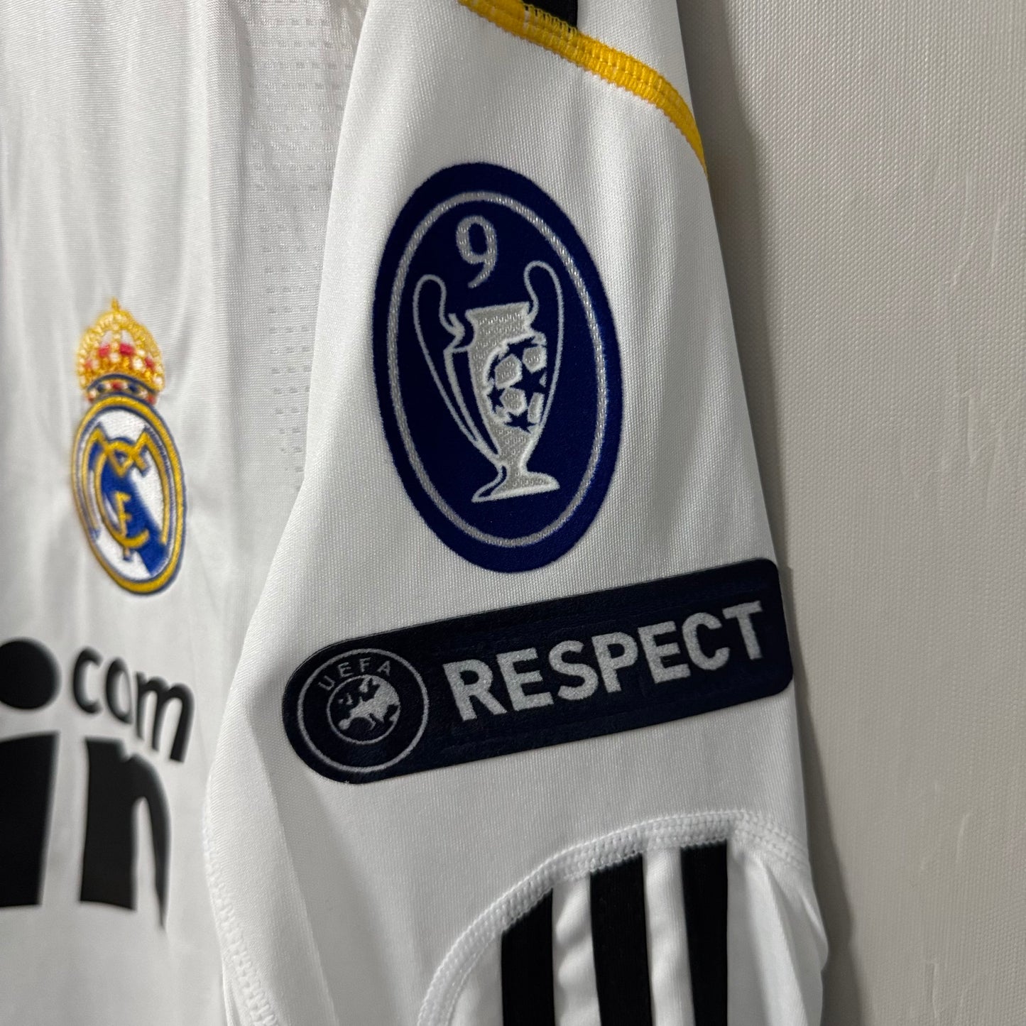 Real Madrid 2009/10 Home Long-Sleeve Retro Jersey
