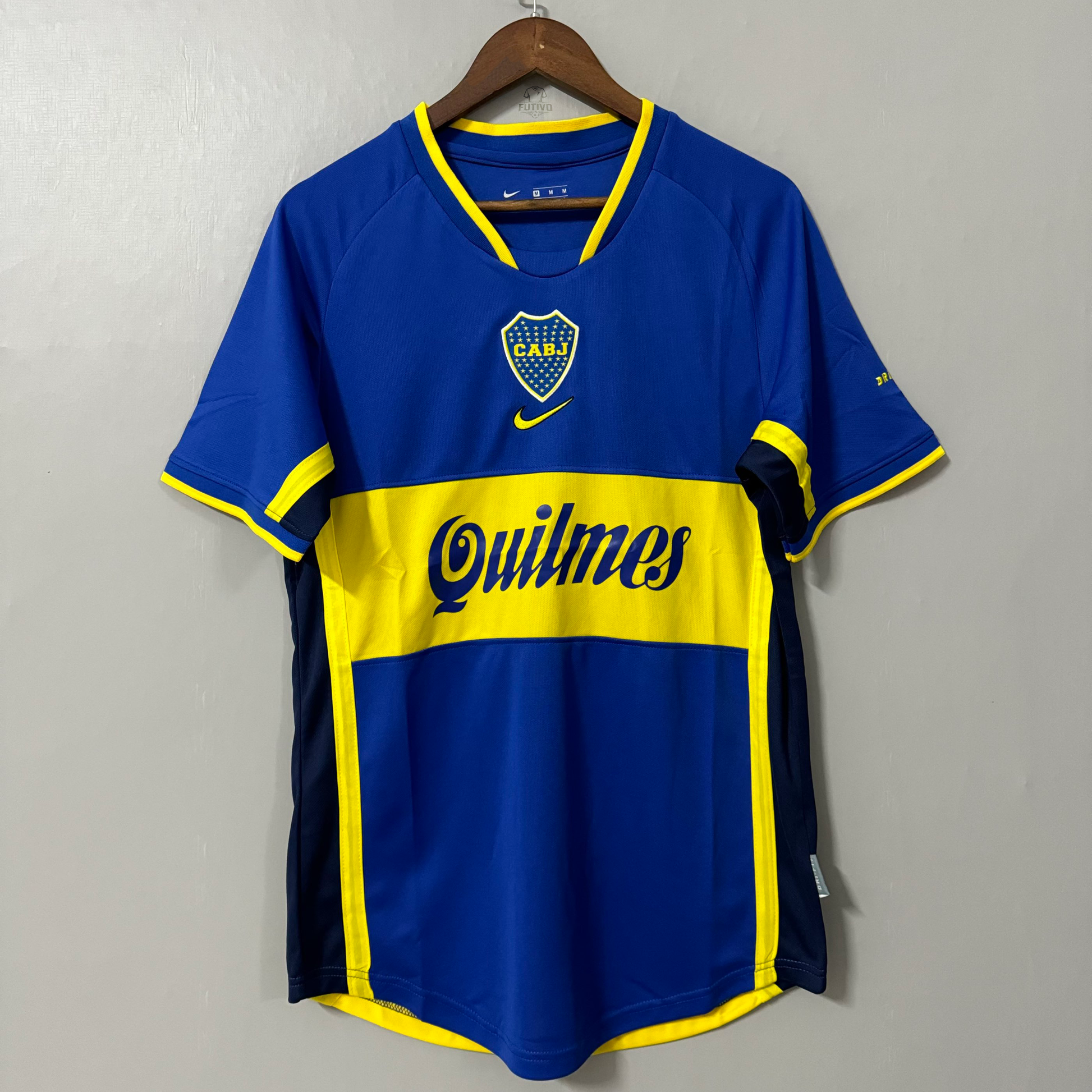 Boca Juniors 2001/02 Home Retro Jersey
