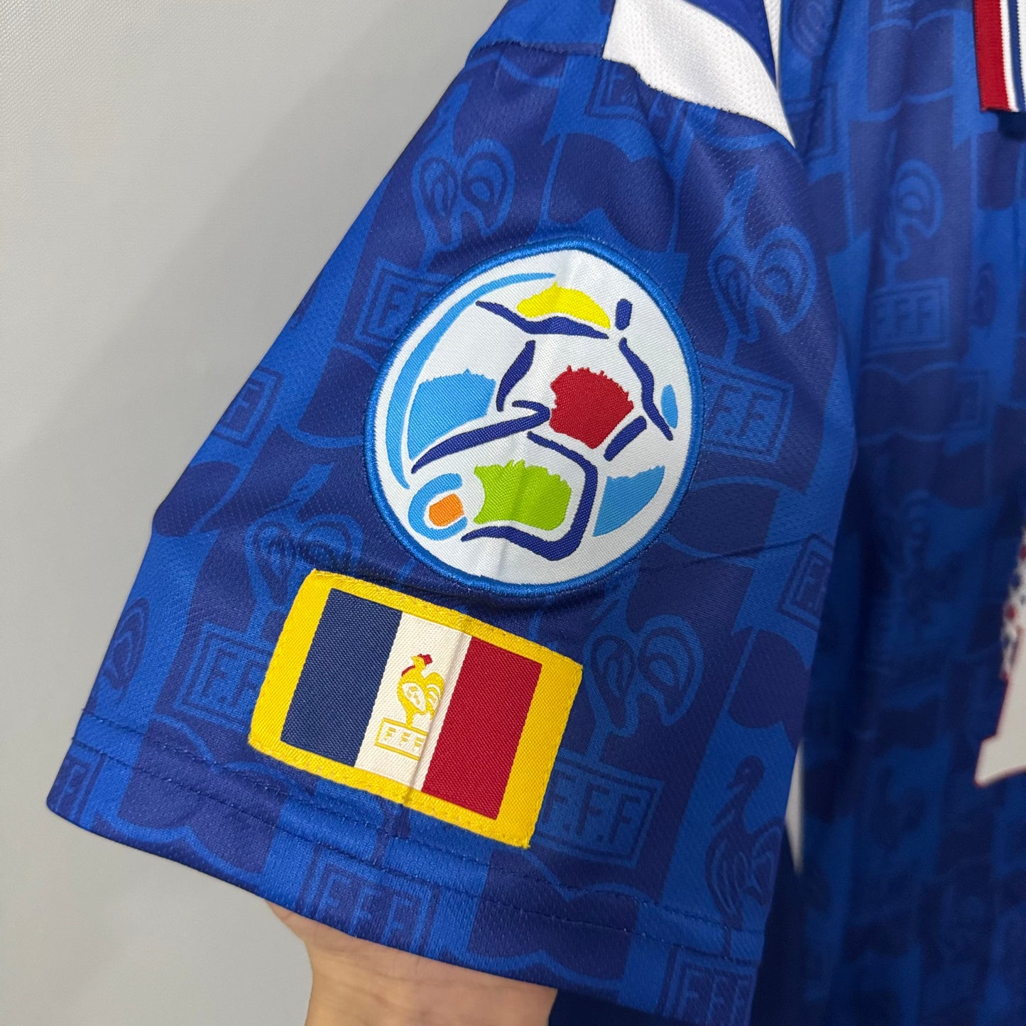 France 1996 Home Retro Jersey